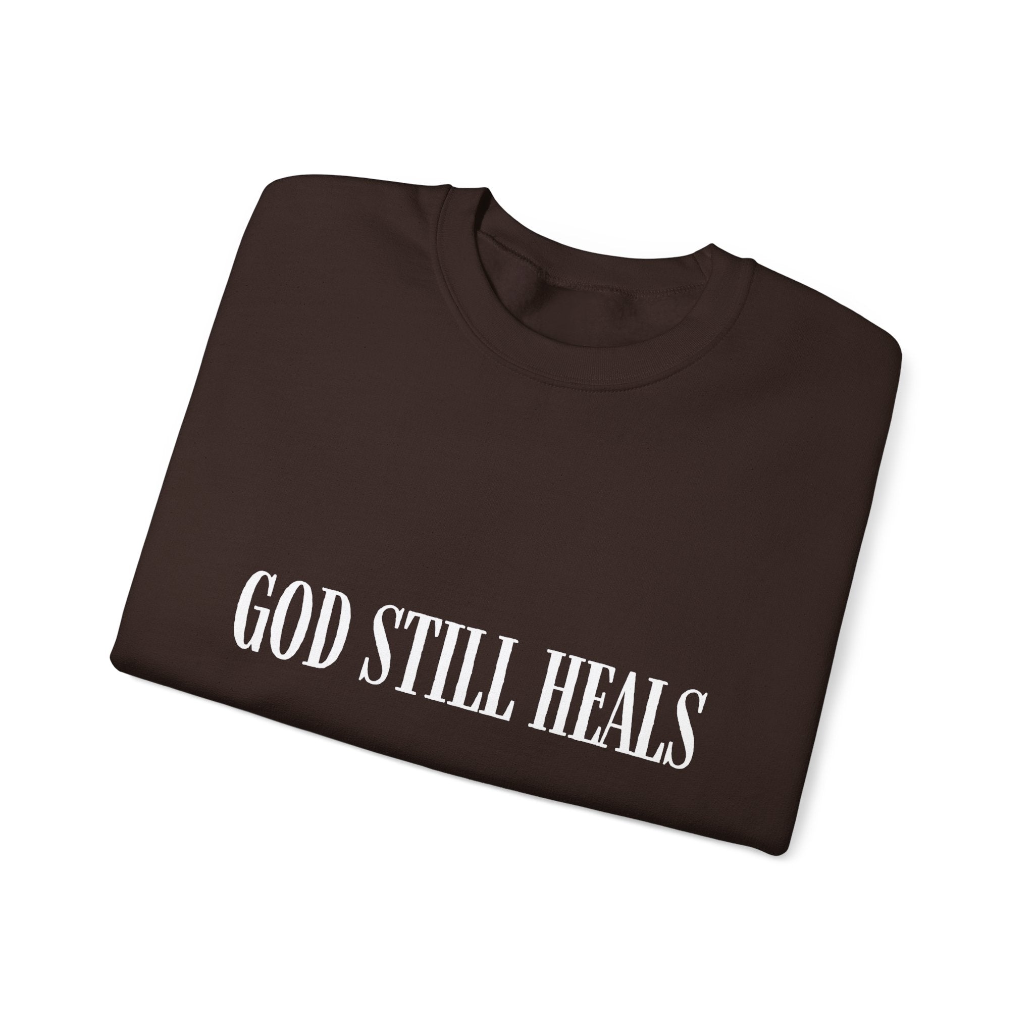 GOD STILL HEALS CREW - CHOCOLATE