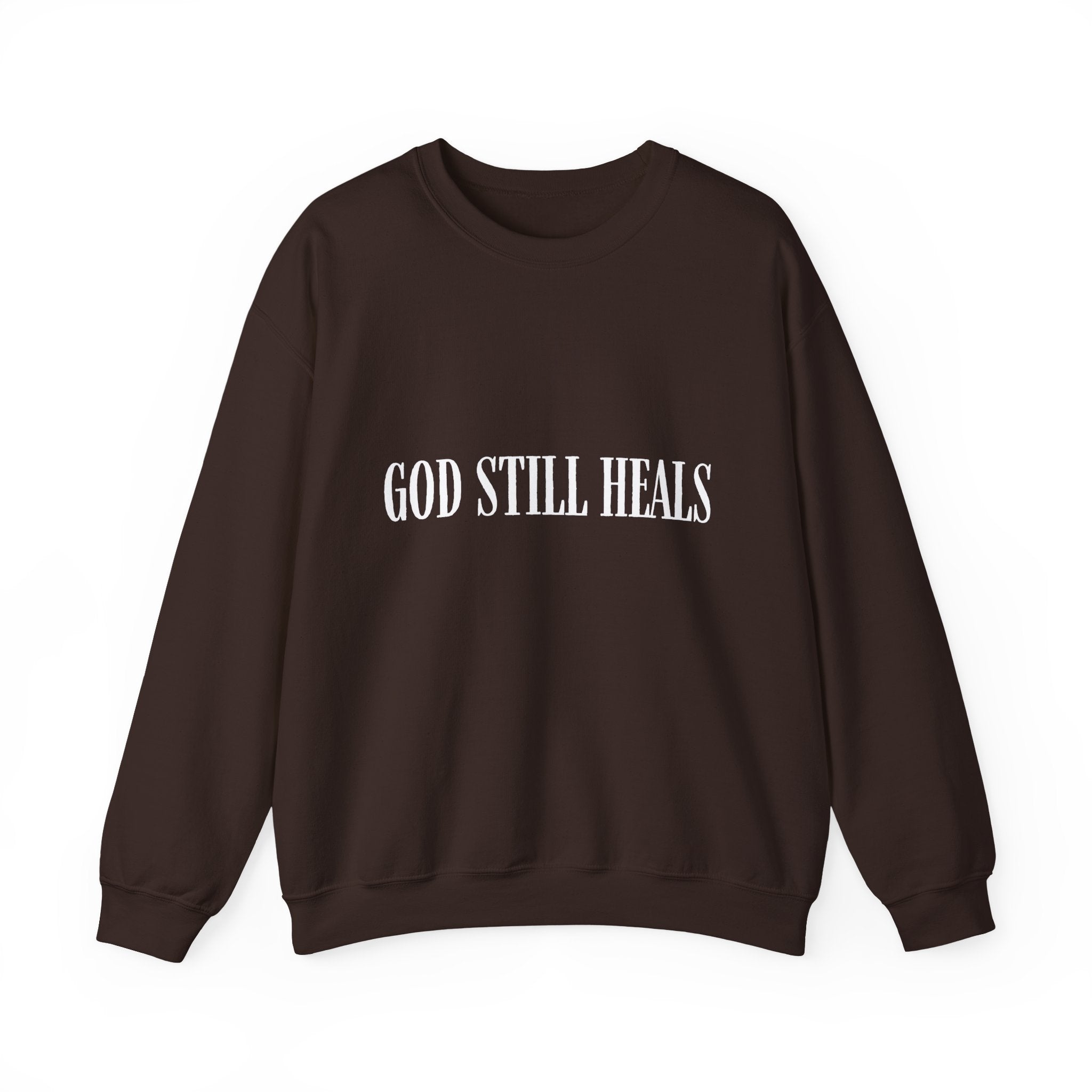 GOD STILL HEALS CREW - CHOCOLATE