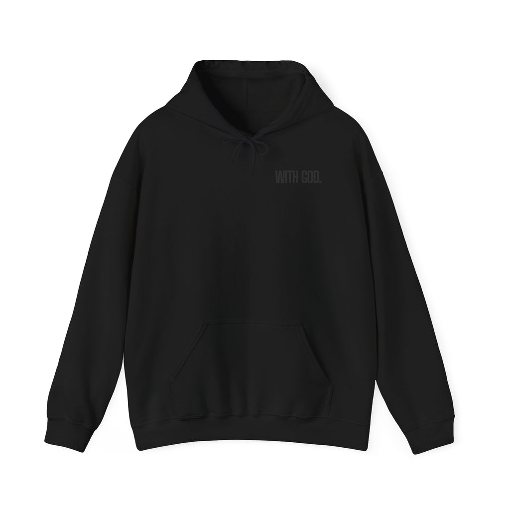 WITH GOD HOODIE- BLACK