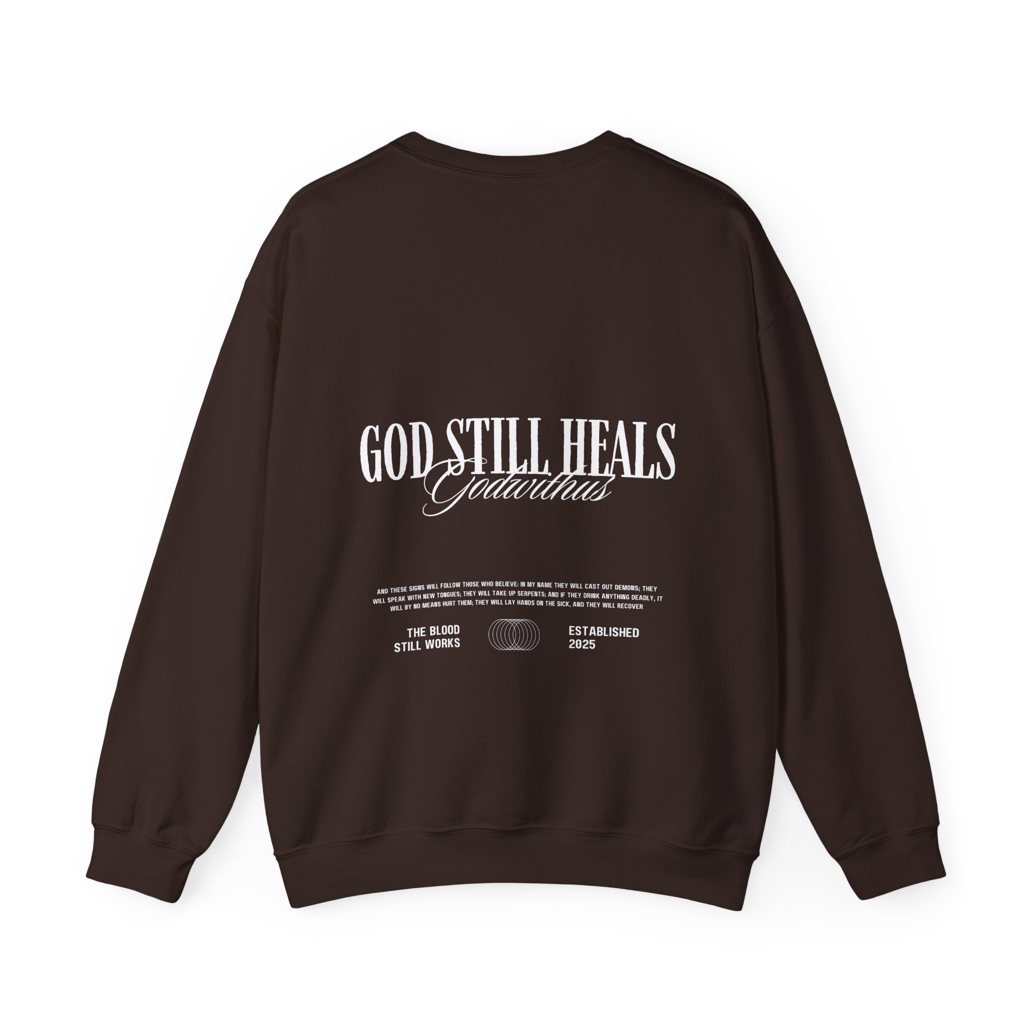 GOD STILL HEALS CREW - CHOCOLATE